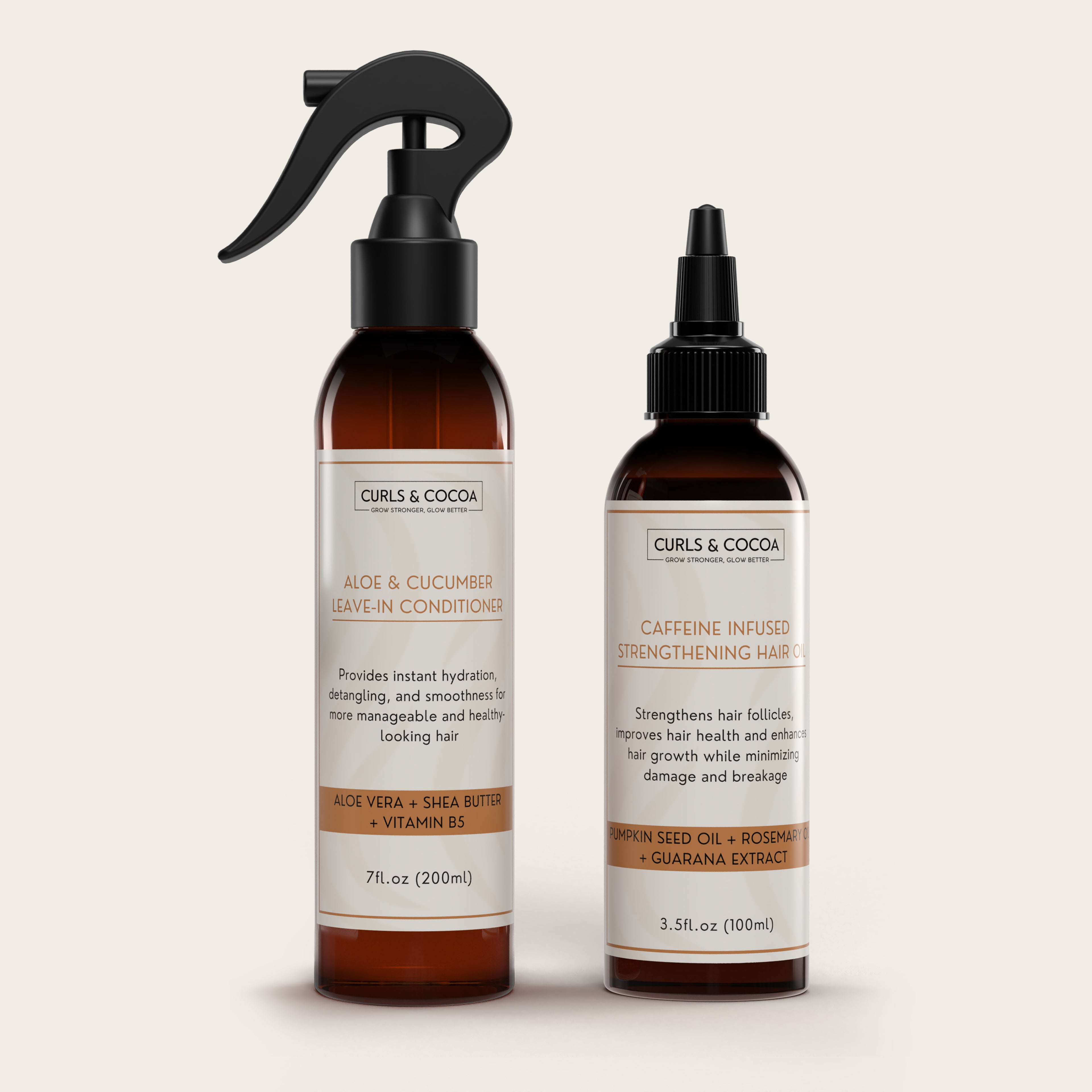 Braids & Locs Care Duo - Hydrating Hair Spray + Hair Growth Oil