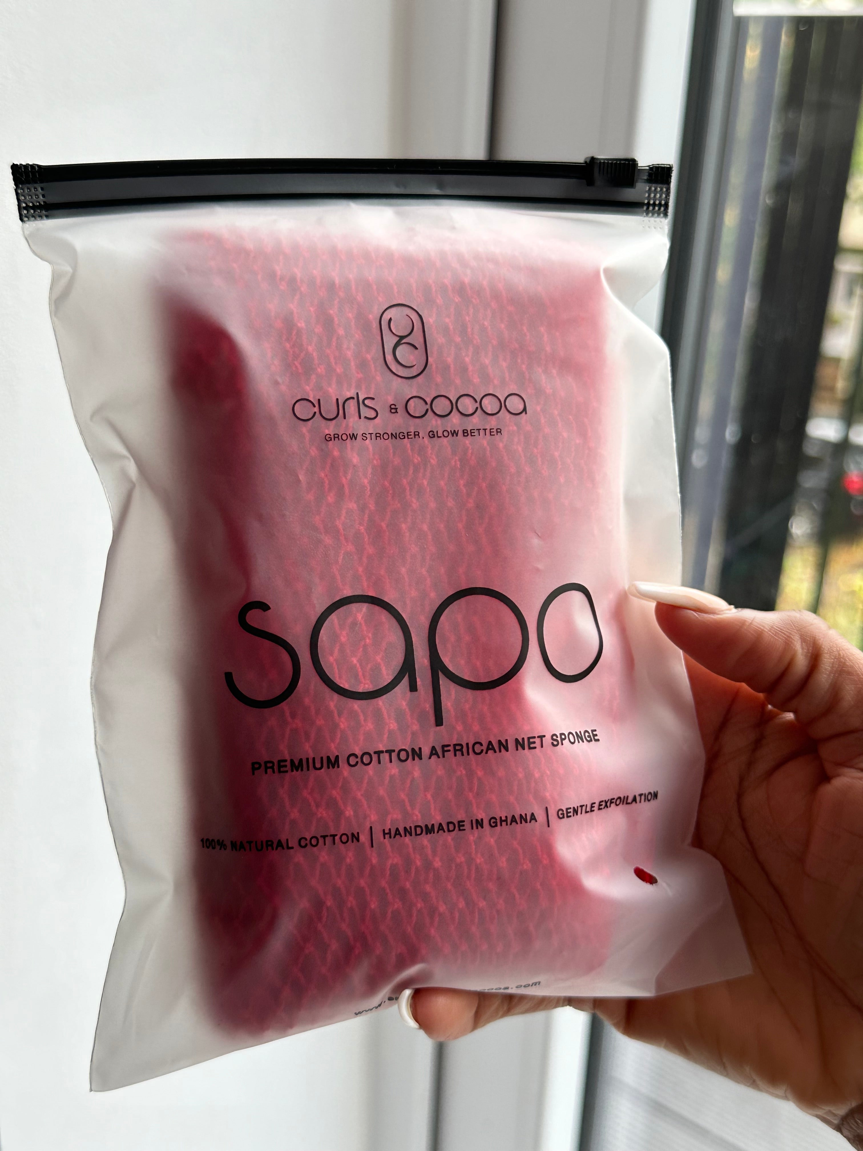 Premium Cotton African Net Sponge (Sapo) - Elevate Your Skincare Ritual