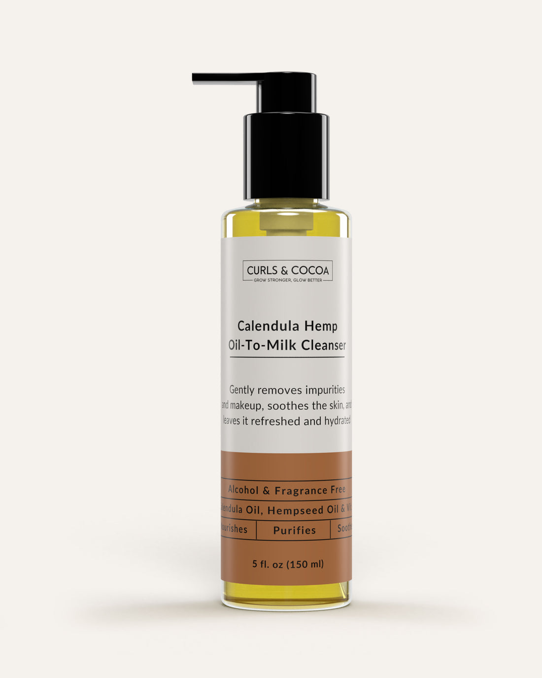 Calendula Hemp Oil-To-Milk Cleanser