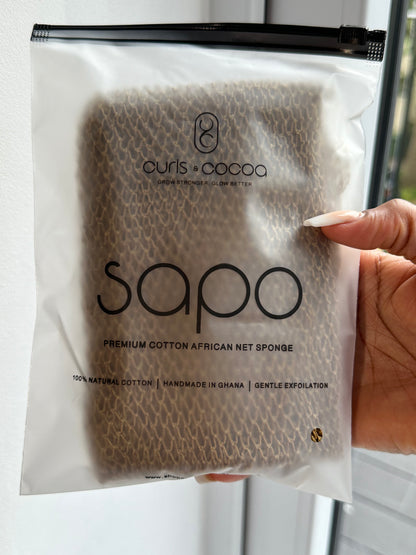 Premium Cotton African Net Sponge (Sapo) - Elevate Your Skincare Ritual