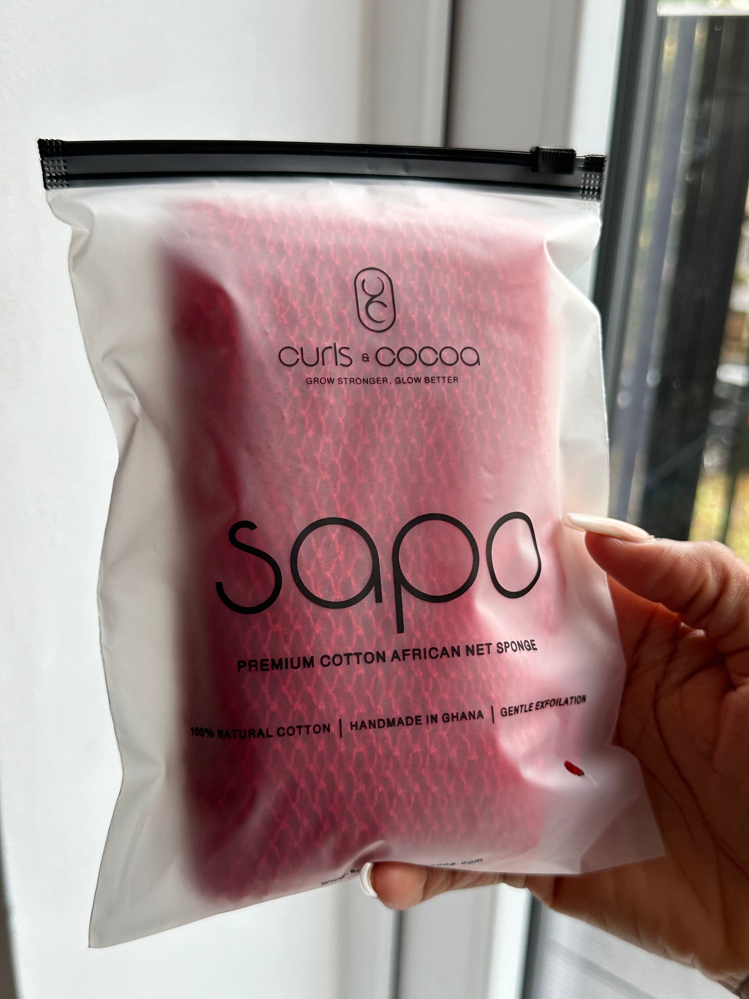 Premium Cotton African Net Sponge (Sapo) - Elevate Your Skincare Ritual