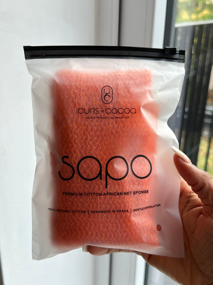 Premium Cotton African Net Sponge (Sapo) - Elevate Your Skincare Ritual