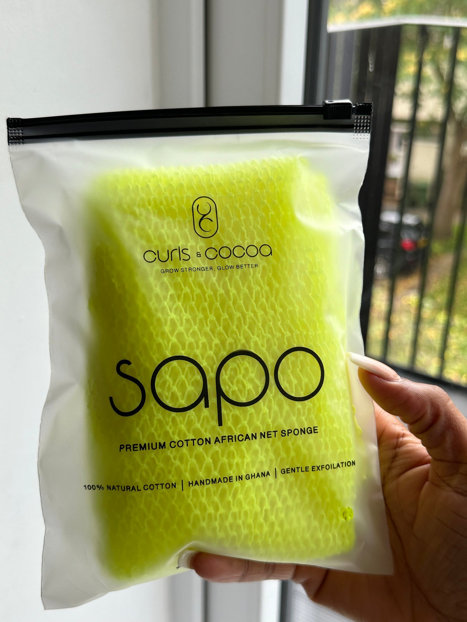 Premium Cotton African Net Sponge (Sapo) - Elevate Your Skincare Ritual