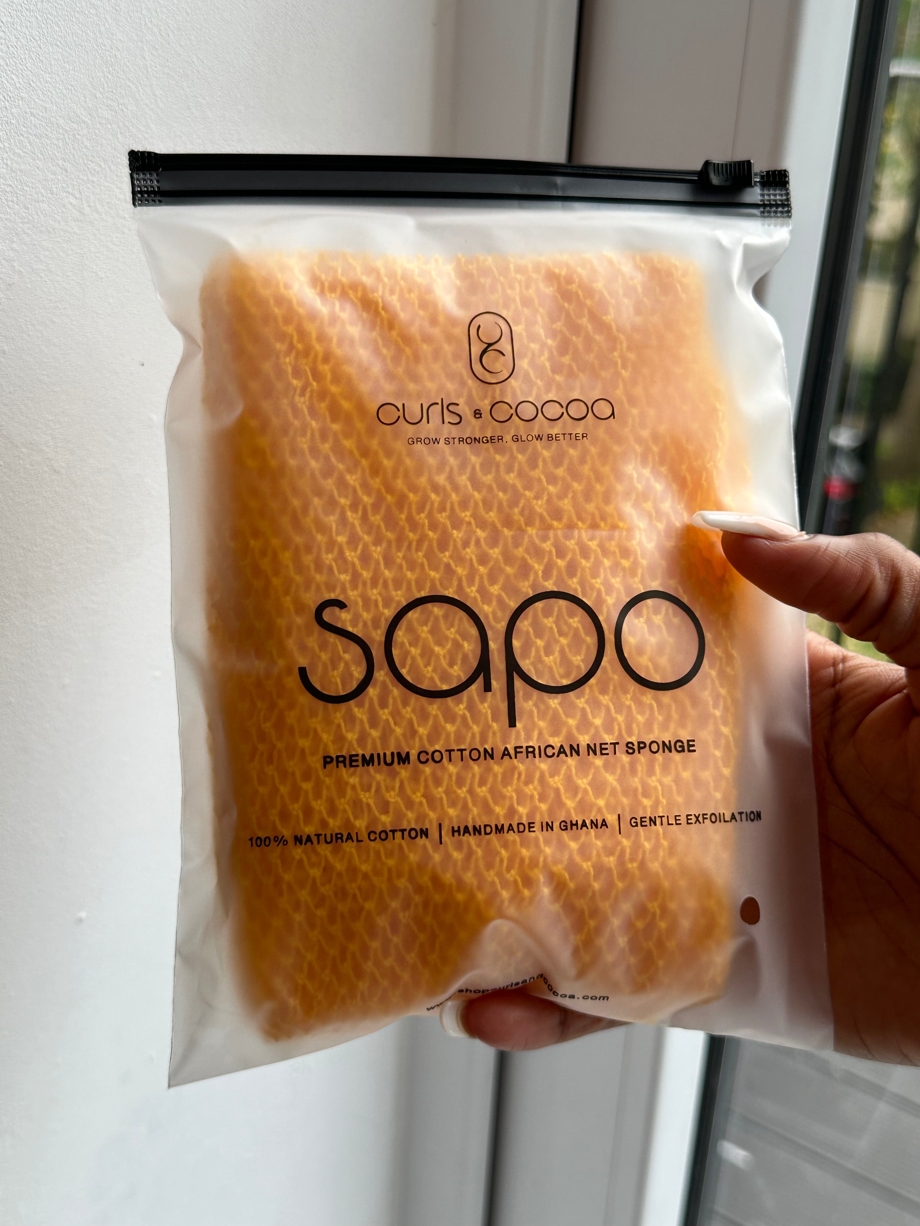 Premium Cotton African Net Sponge (Sapo) - Elevate Your Skincare Ritual