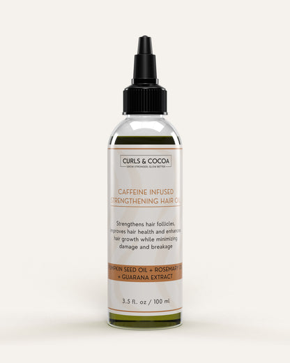 Caffeine Infused Strengtening Hair Oil