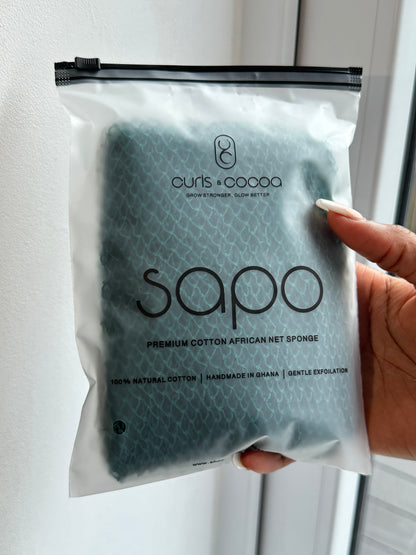 Premium Cotton African Net Sponge (Sapo) - Elevate Your Skincare Ritual