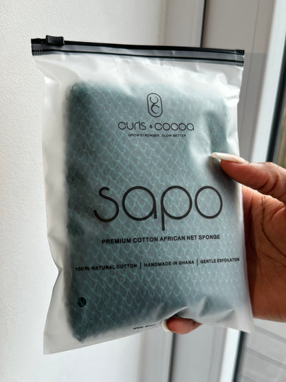 Premium Cotton African Net Sponge (Sapo) - Elevate Your Skincare Ritual