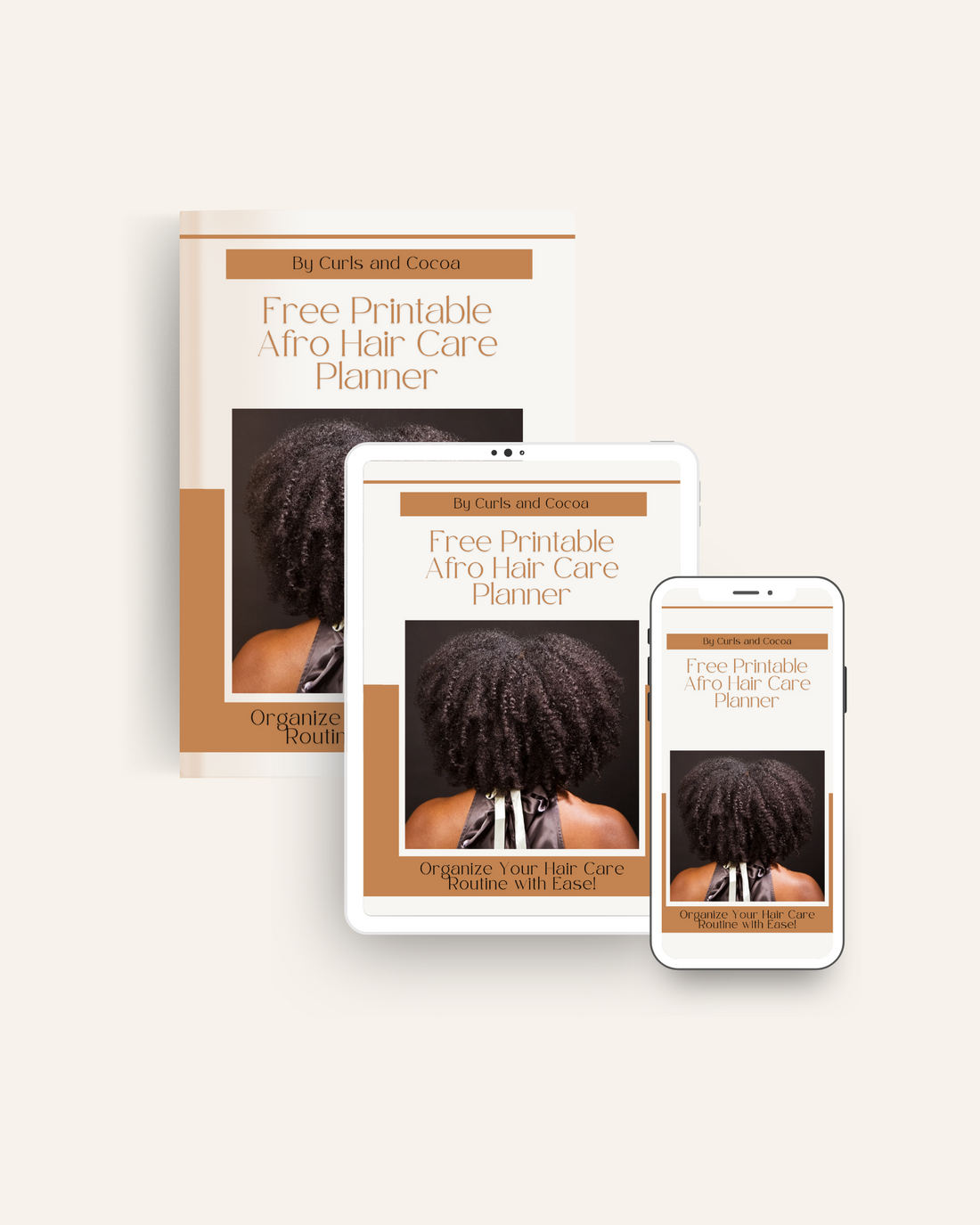 Free Printable Afro Hair Care Planner - Download for free