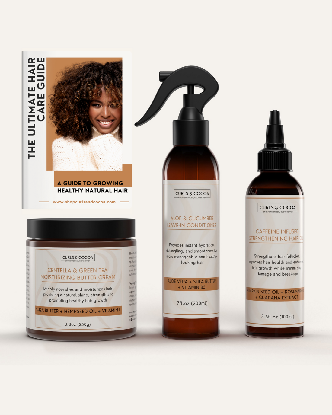 Moisture Restore &amp; Seal Hair Care Kit (LCO kit) - Afro Hair Essentials