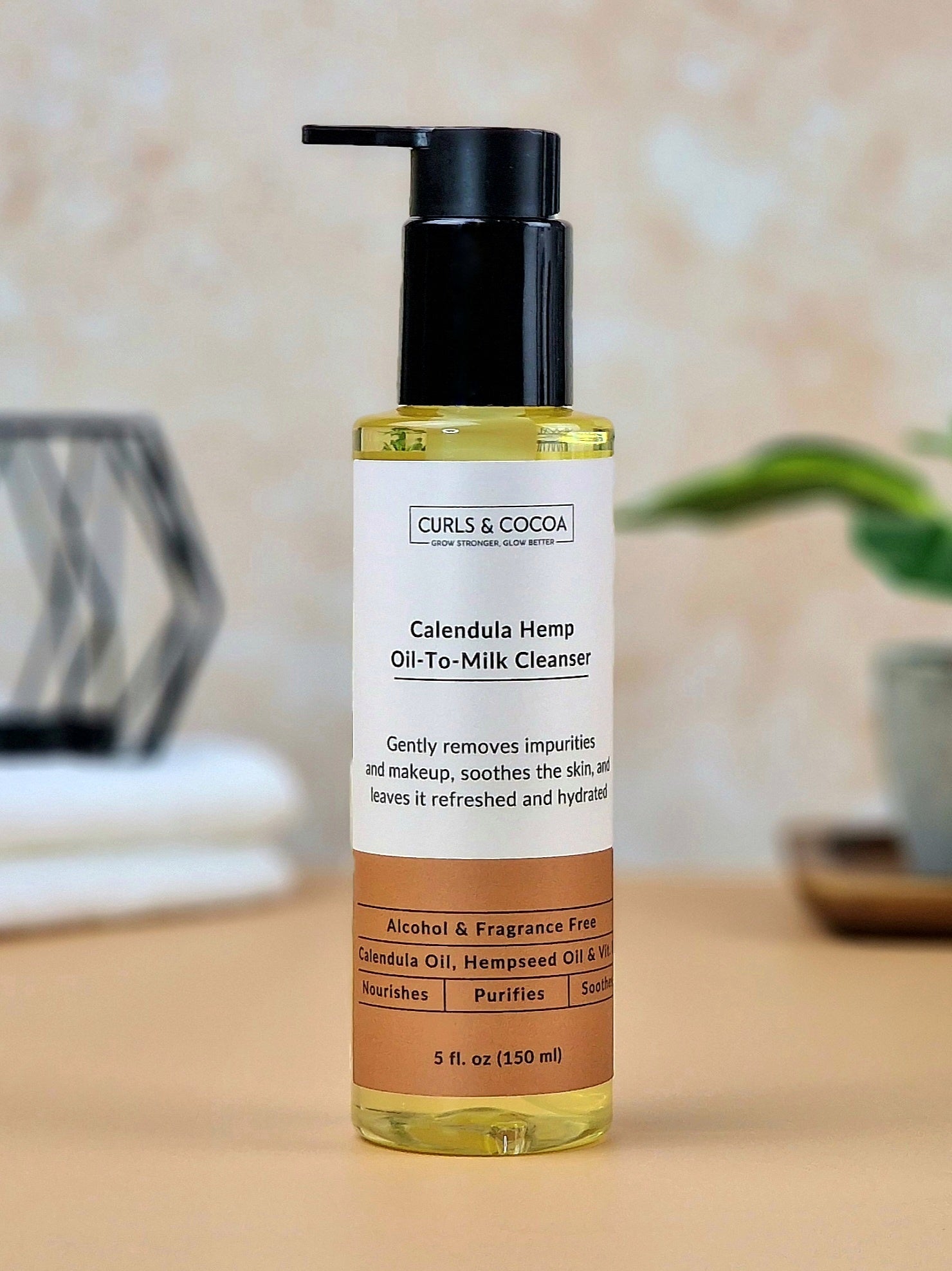 Calendula Hemp Oil-To-Milk Cleanser